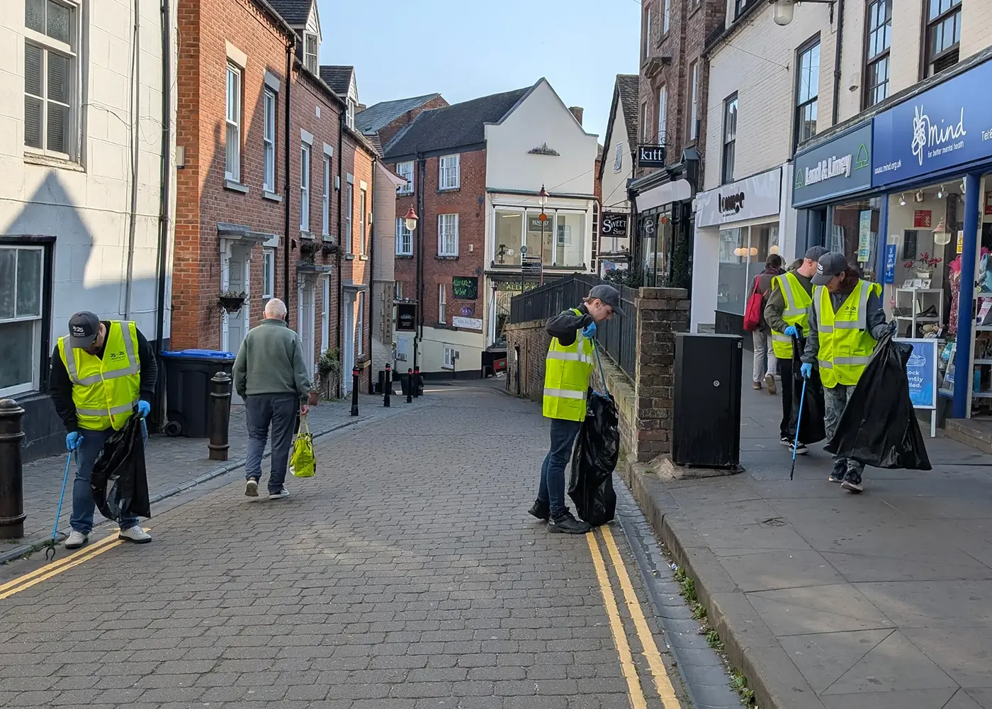 Clickingmad 25 in 25 Litterpicking Bridgnorth 3rd April 2025 2