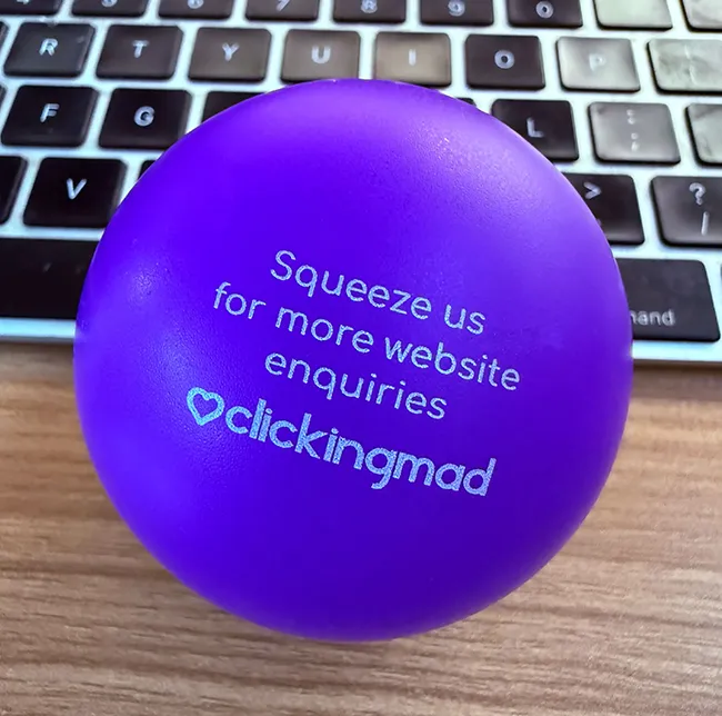 Squeezy Purple Ball
