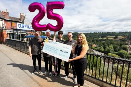 The Clickingmad team with Steph from Lingen Davies Cancer Fund