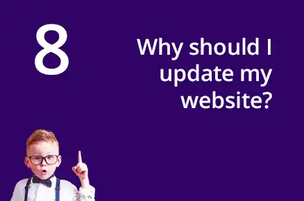 Why should I update my website?