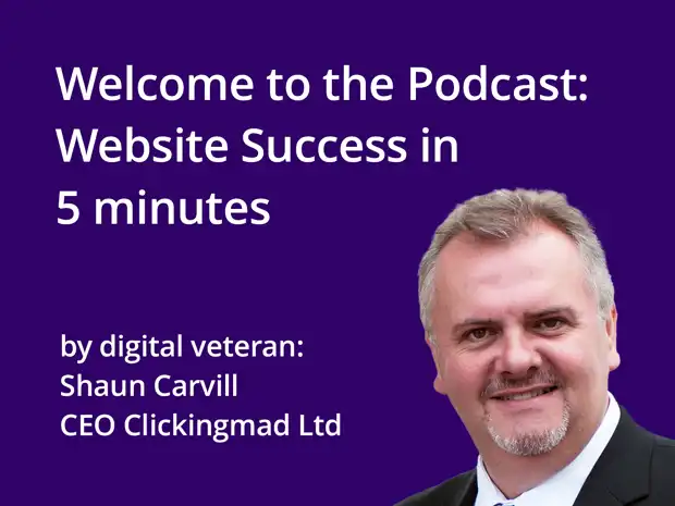 Welcome to the podcast: Website Success in 5 minutes